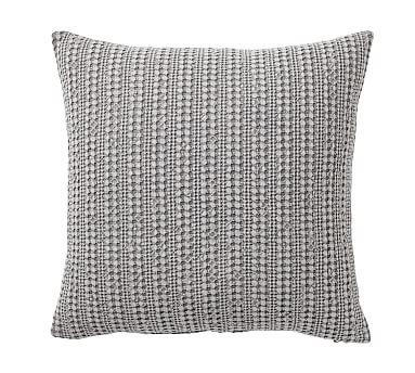 Honeycomb Pillow Cover, 18", Flagstone