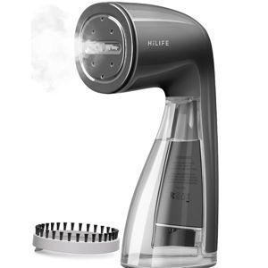 HiLIFE Steamer for Clothes, Portable Handheld Design, 240ml Big Capacity, 700W, Strong Penetrating Steam, Removes Wrinkle, for Home, Office and Travel(ONLY FOR 120V) (Midnight Grey)