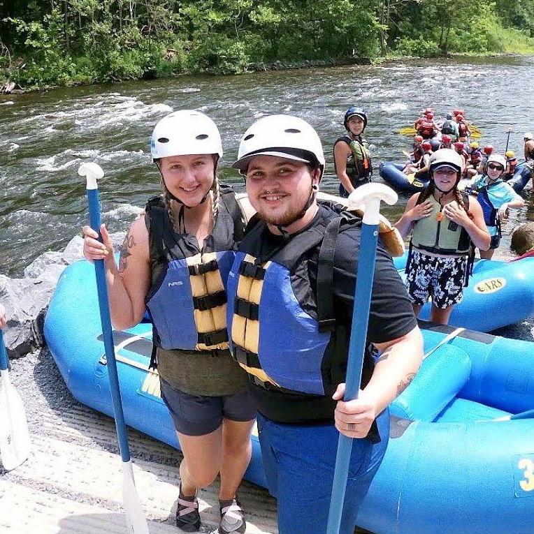 First Time White Water Rafting Together (Aug. 2021)
