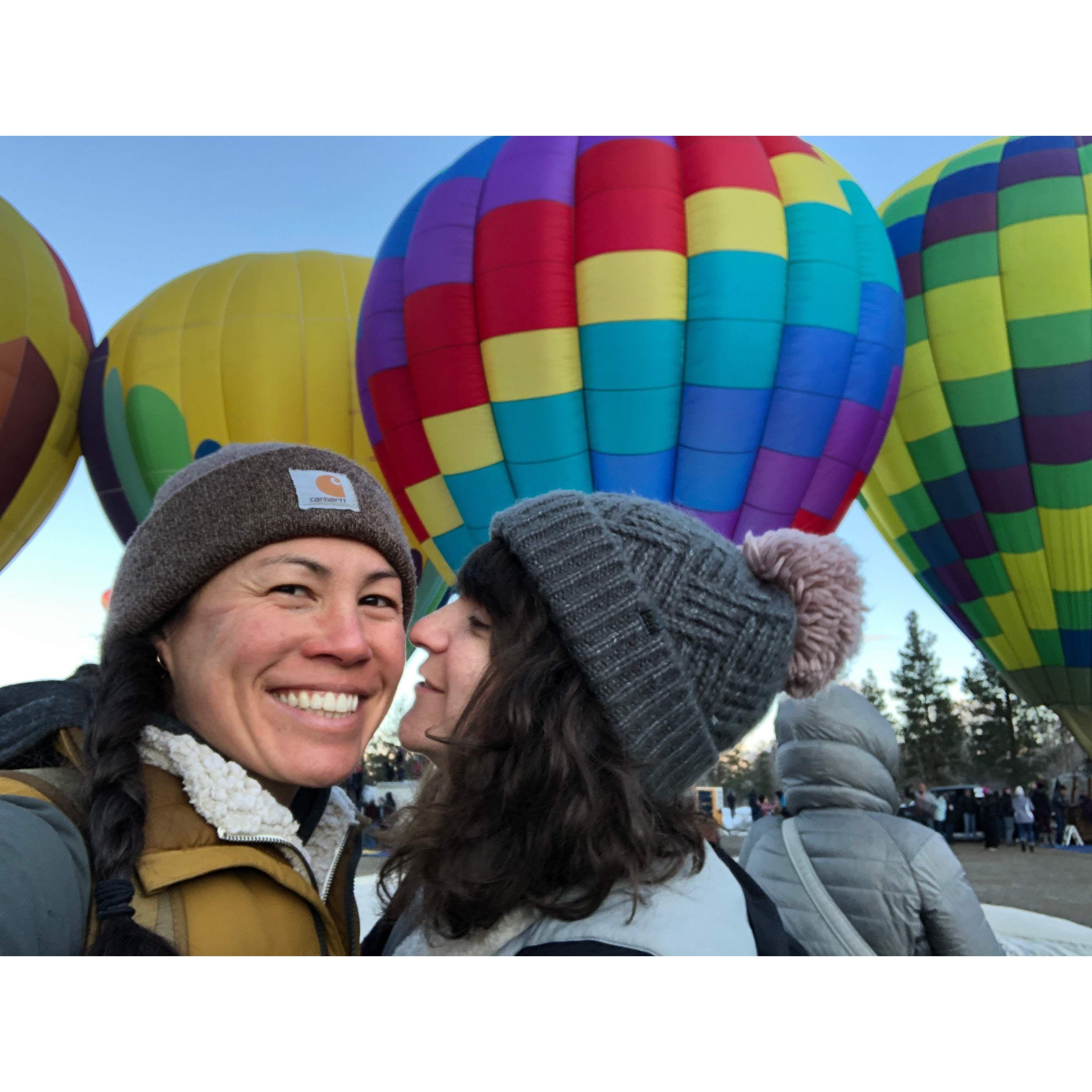 Winthrop, WA balloon fest
