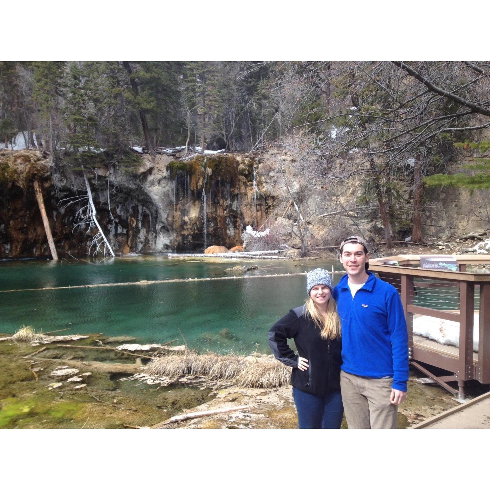 Spring break trip to Glennwood Springs, CO, Spring 2013.