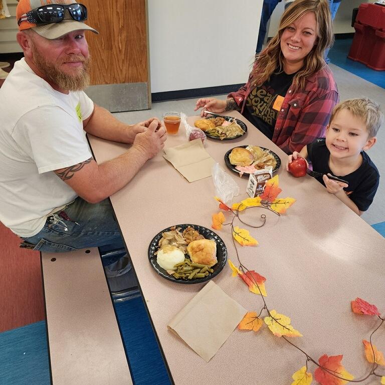 Thanksgiving Dinner With Finley