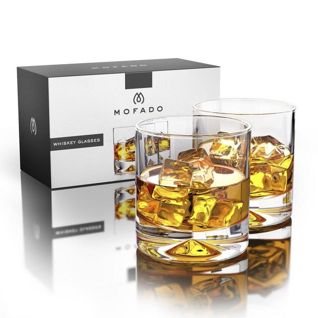 Crystal Whiskey Glasses (Set of 2)