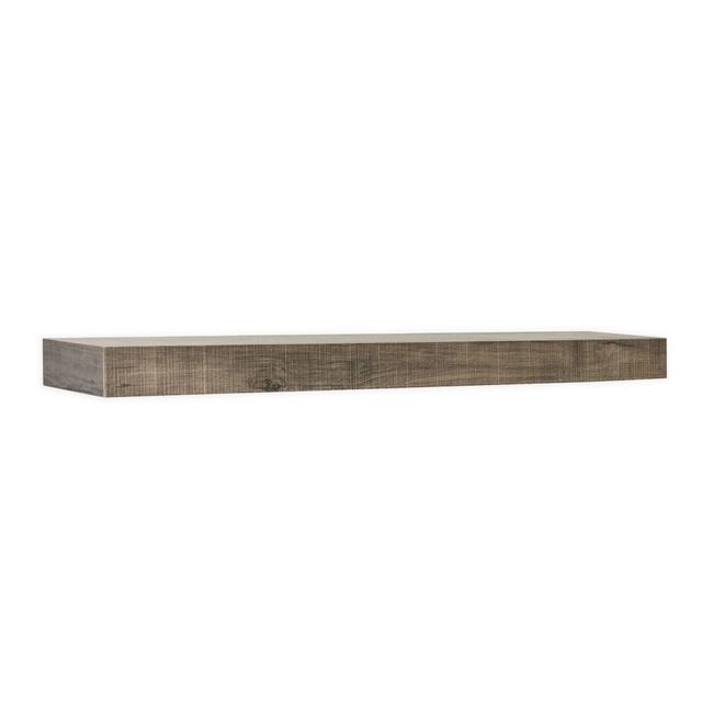 Wall Solutions Gallery 30-Inch Wooden Ledge in Rustic Walnut