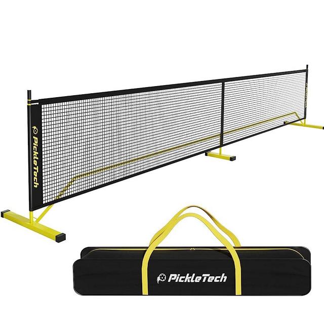 PICKLETECH Portable Pickleball Net Outdoor 22FT Regulation Size Set 3.0 Reinforced Version