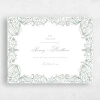 Green Wedding Save the Date - Lezzeno Landscape