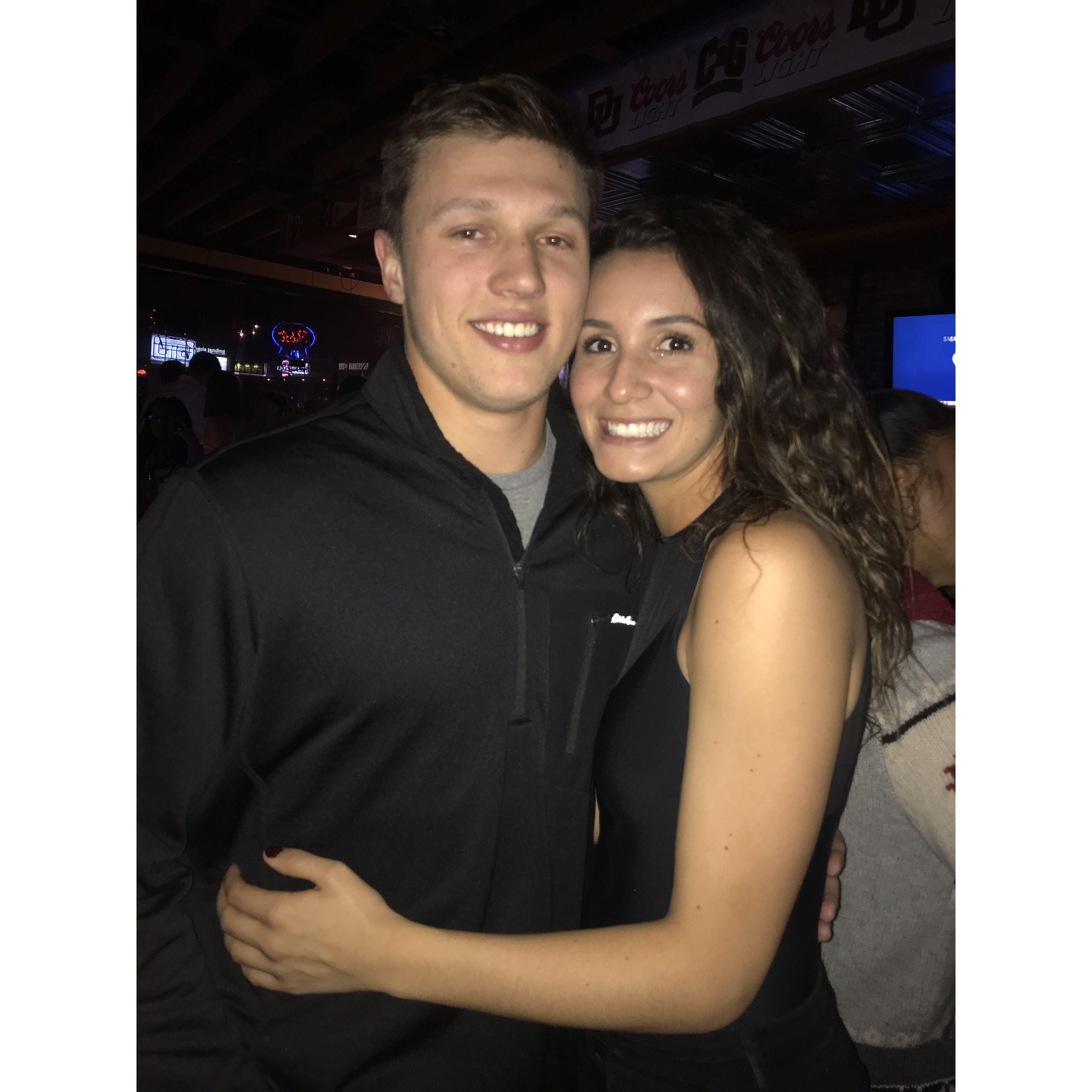 Let’s take it all the way back to where it all began…Crimson & Gold Bar at the University of Denver in 2017!