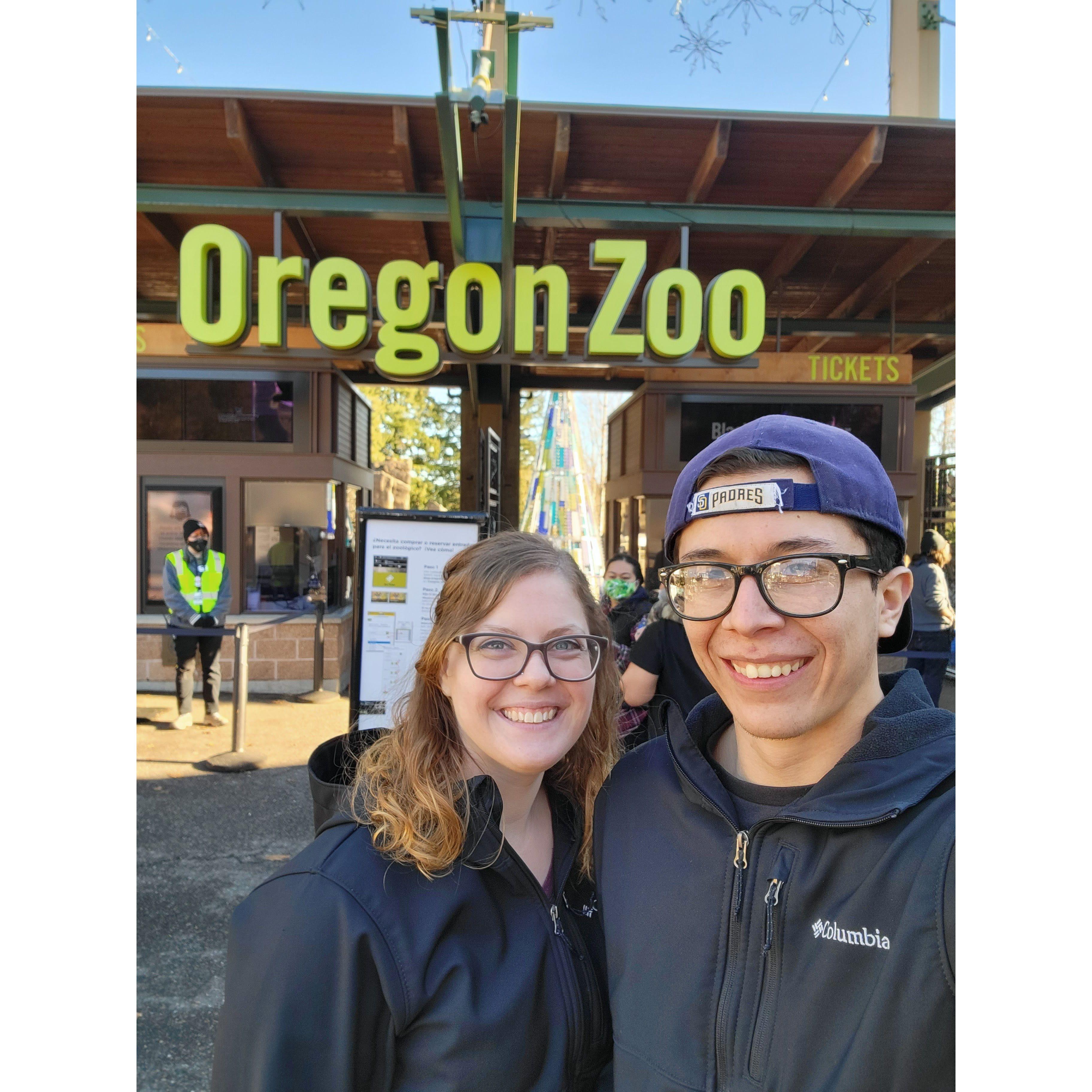 We enjoy getting out and visiting Zoos - 2022
