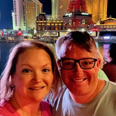 We both got to experience Las Vegas for the first time together. We went a day and a half early before Amanda's work conference. We can't wait to go back!