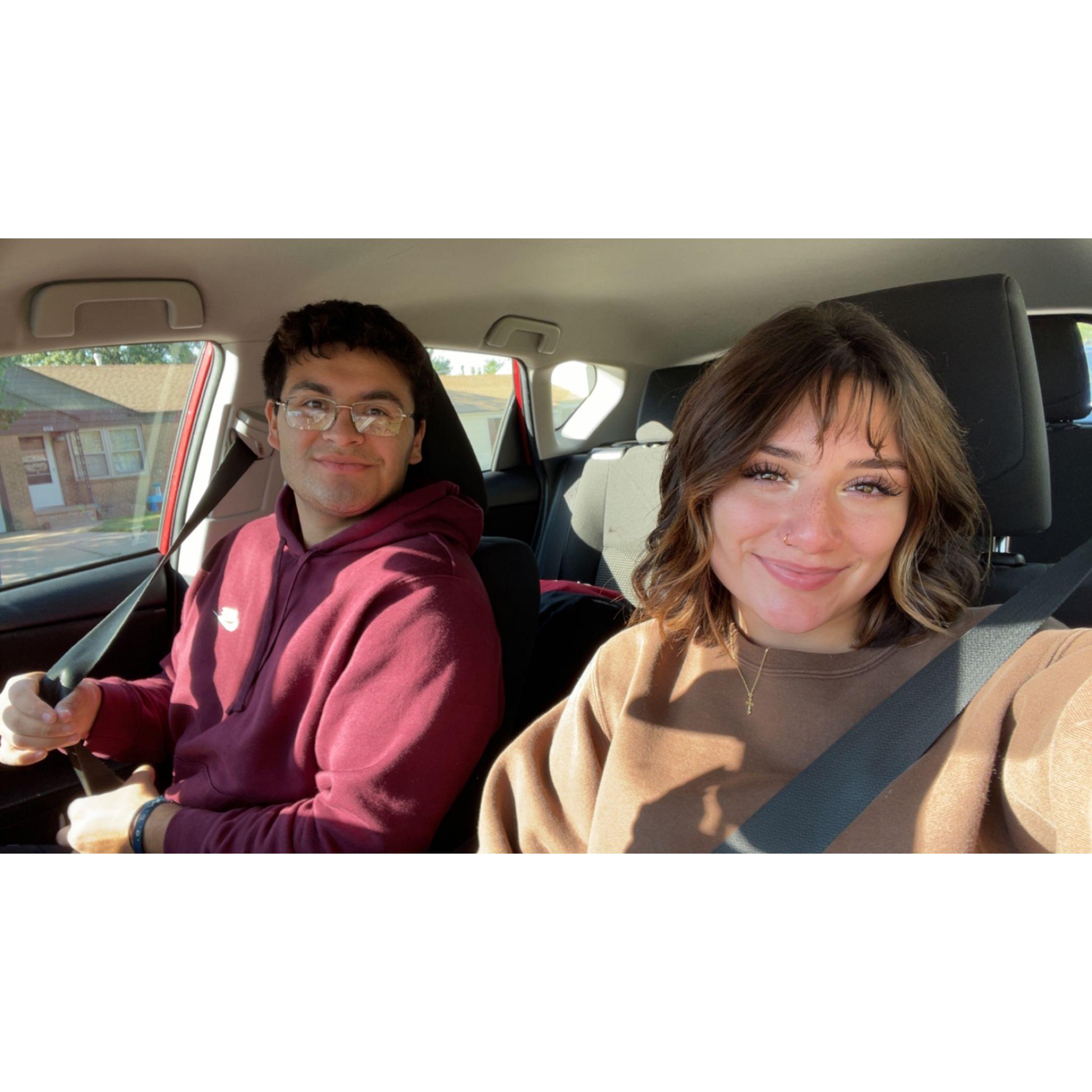 This was the day before we found out about Enzo!