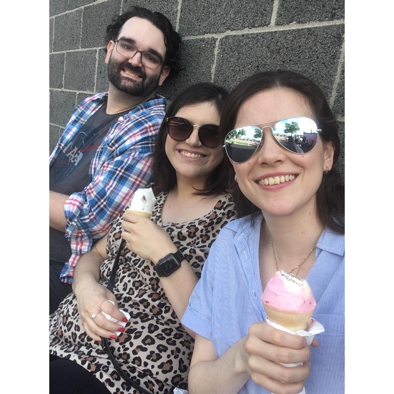Summer in Detroit when Ana Vero visited