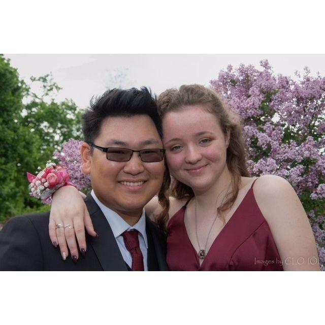 Karls senior prom.