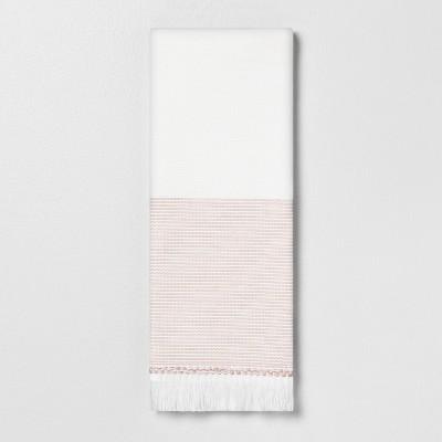 Hand Towel Microstripe Copper - Hearth & Hand™ with Magnolia
