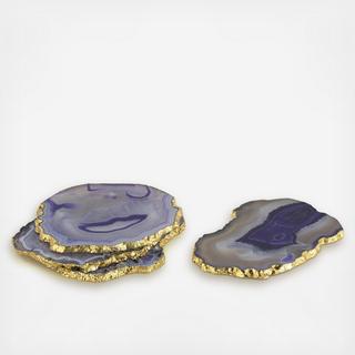 Agate Coaster, Set Of 4