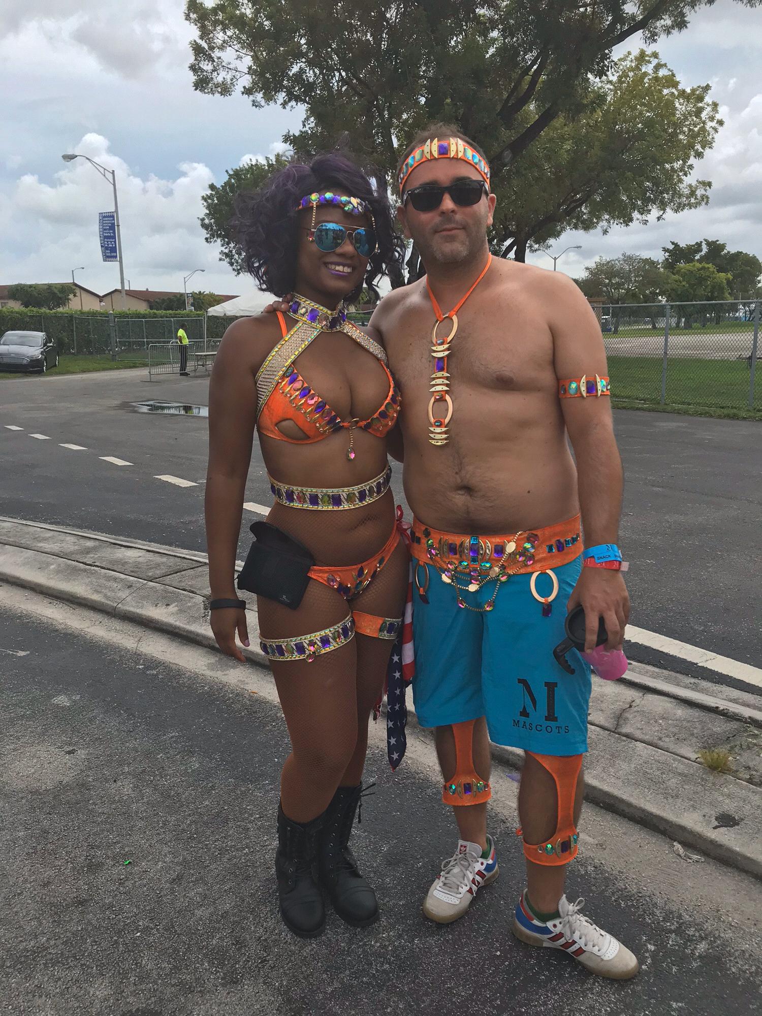 Fete time at Miami Carribean Carnival
