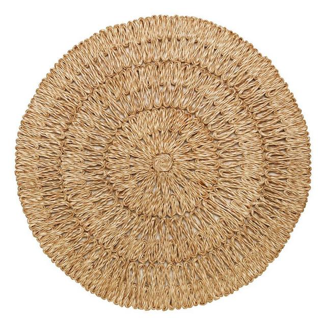 Straw Loop Placemat, Natural