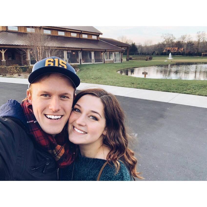 We picked our venue! The Barn at Sycamore Farms!