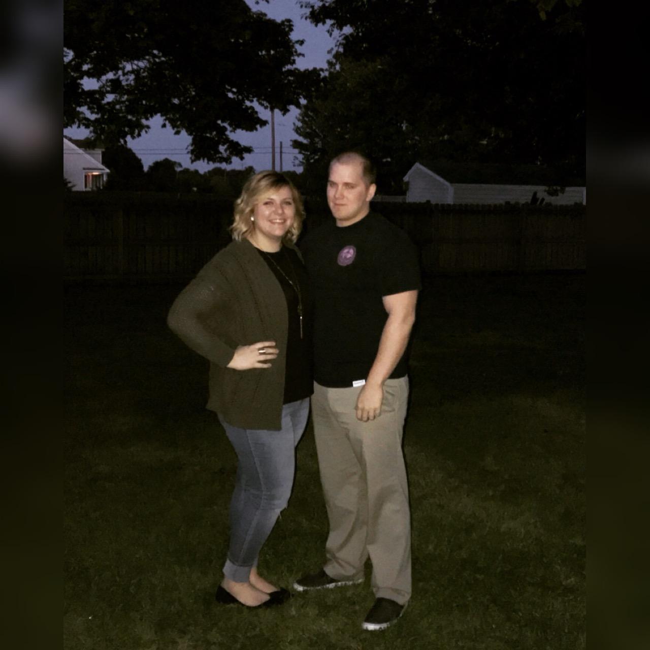 One of our first pictures together!