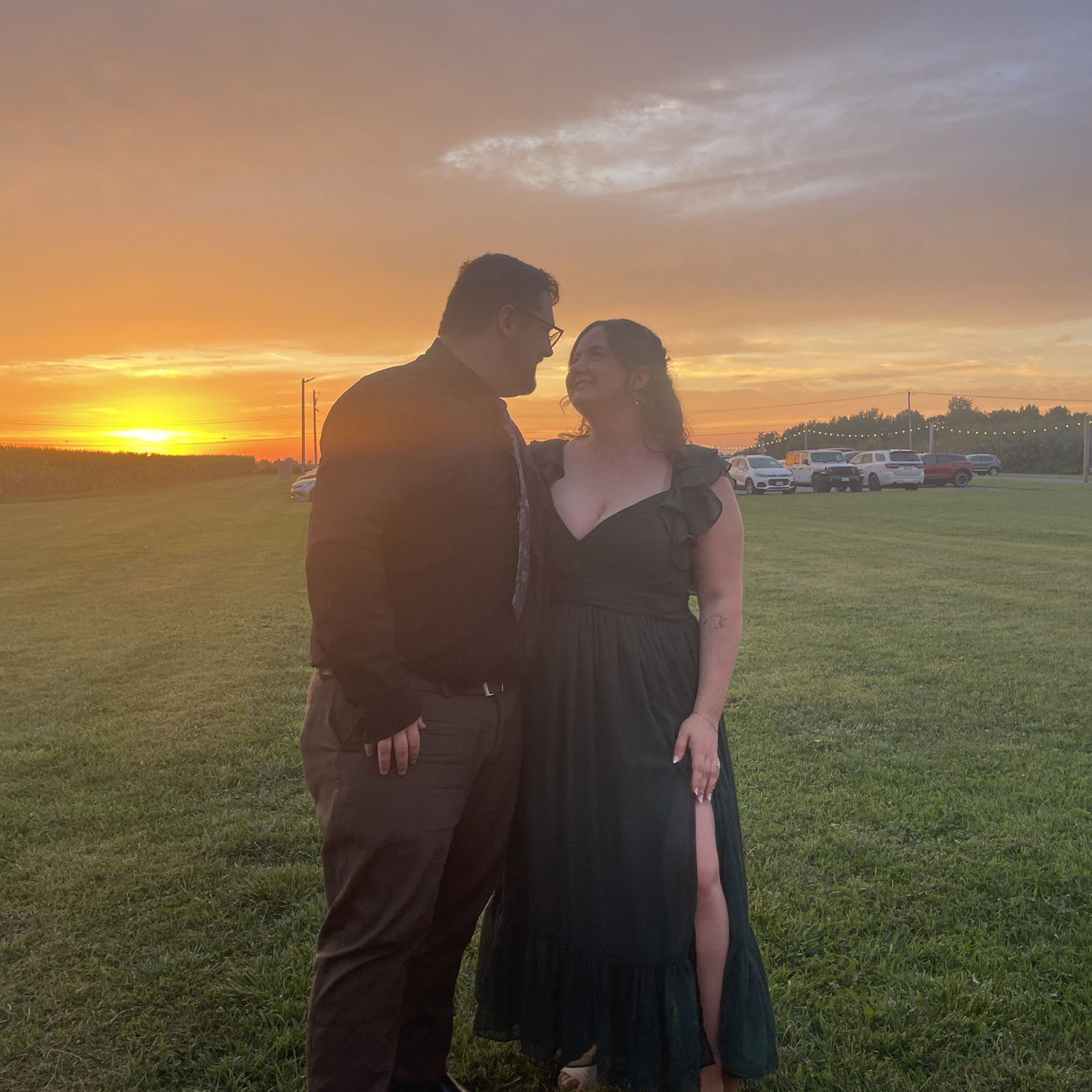 Bridesmaid Hayden’s wedding back in September