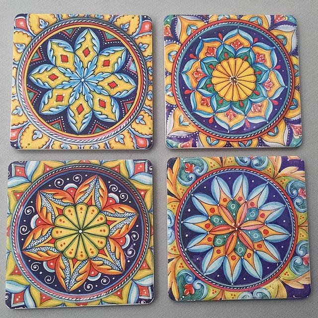 Geometrico Coasterstone Coasters