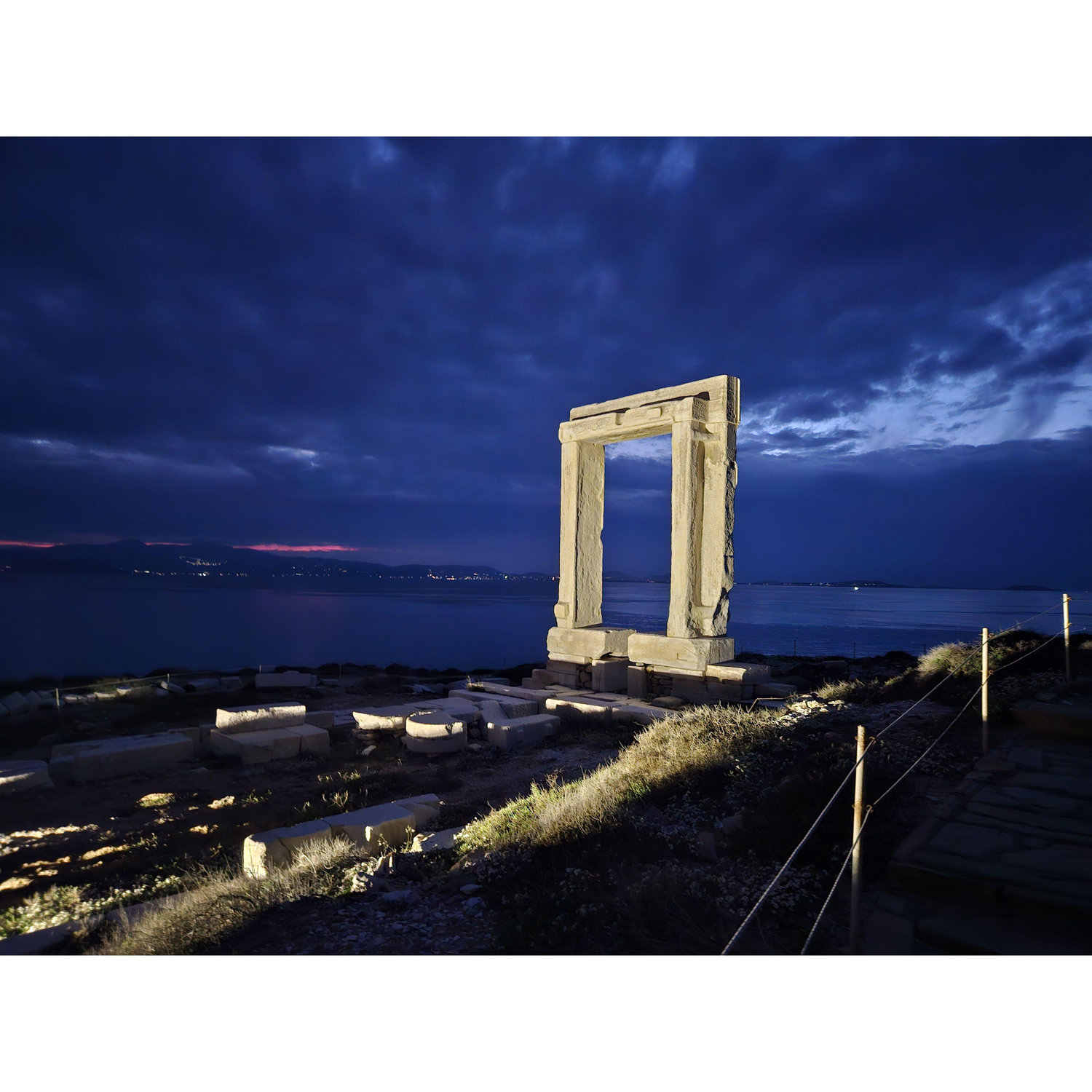This beautiful arch is in Naxos, Greece. We were sitting just on the other side when Colin proposed at sunset!