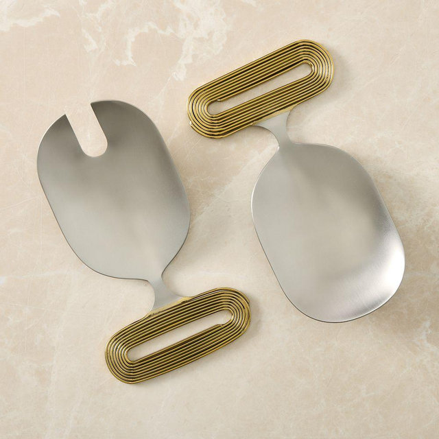 Bodin Wired Salad Servers, Set of 2