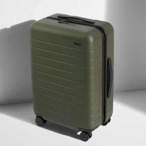 The Bigger Carry-On suitcase in Olive Green | Away