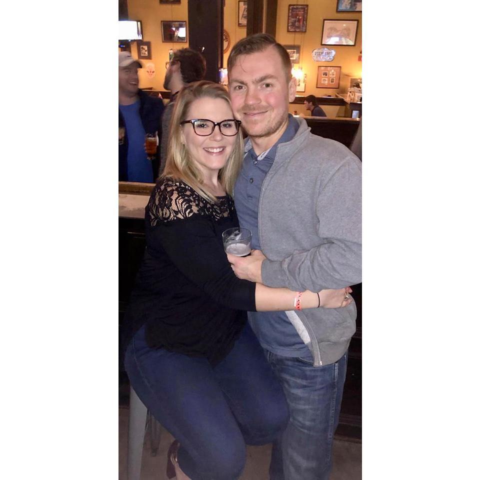 Me and my handsome man!