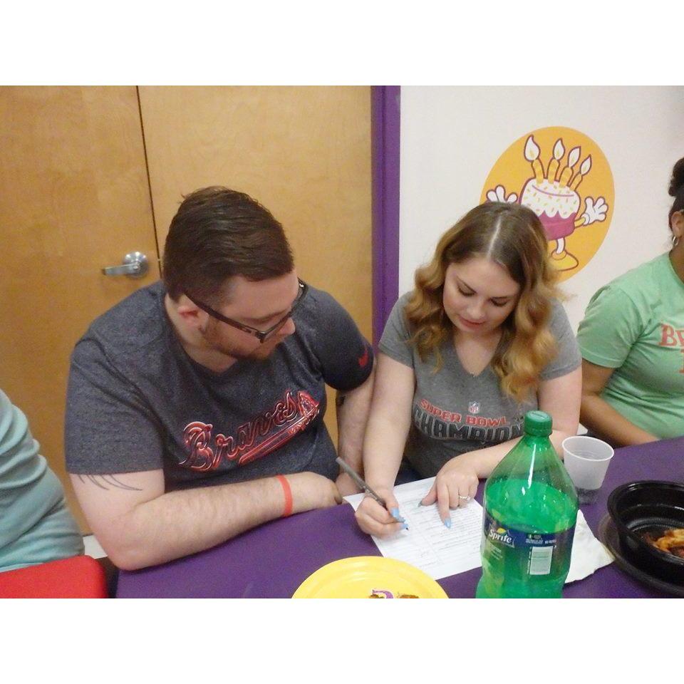 Trying to win trivia