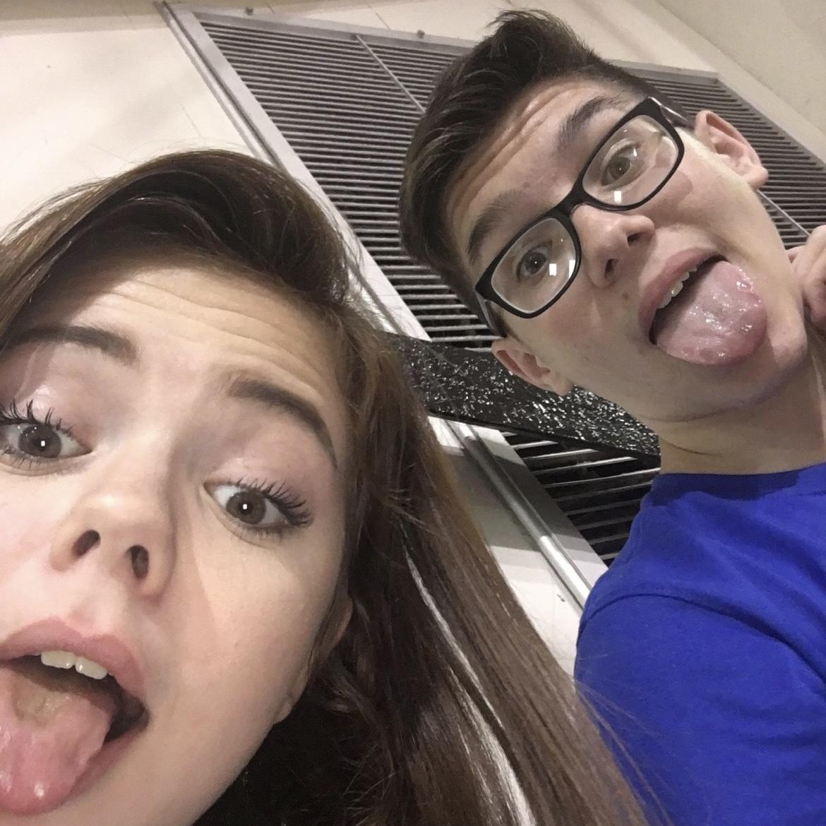 Our very first selfie!