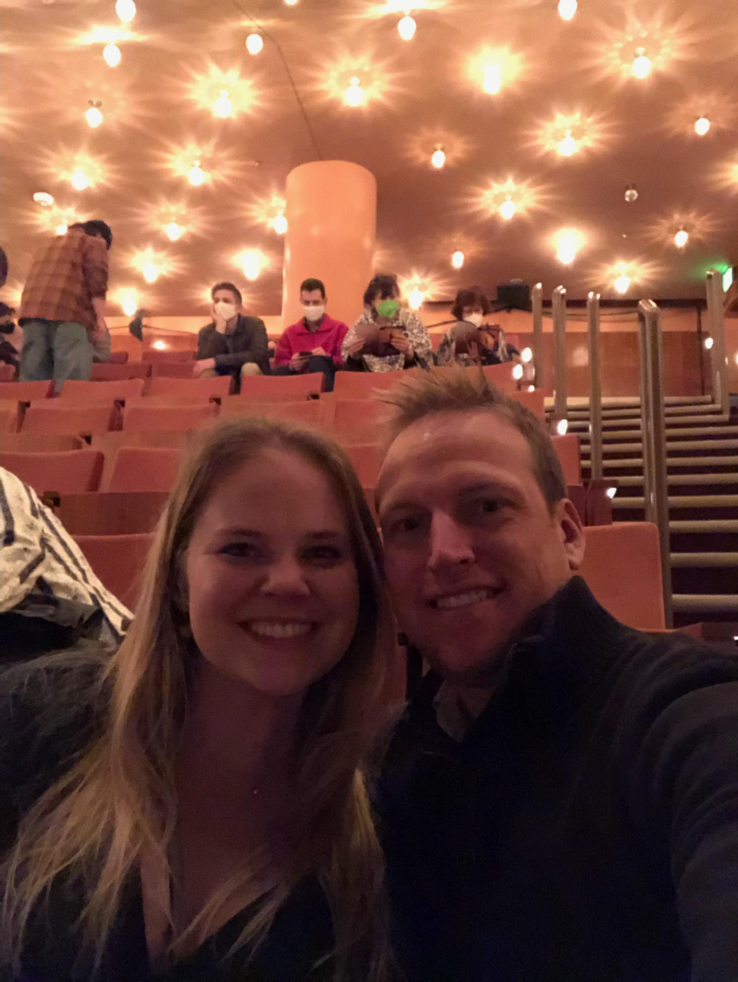 When we finally got to see "Hamilton"!
