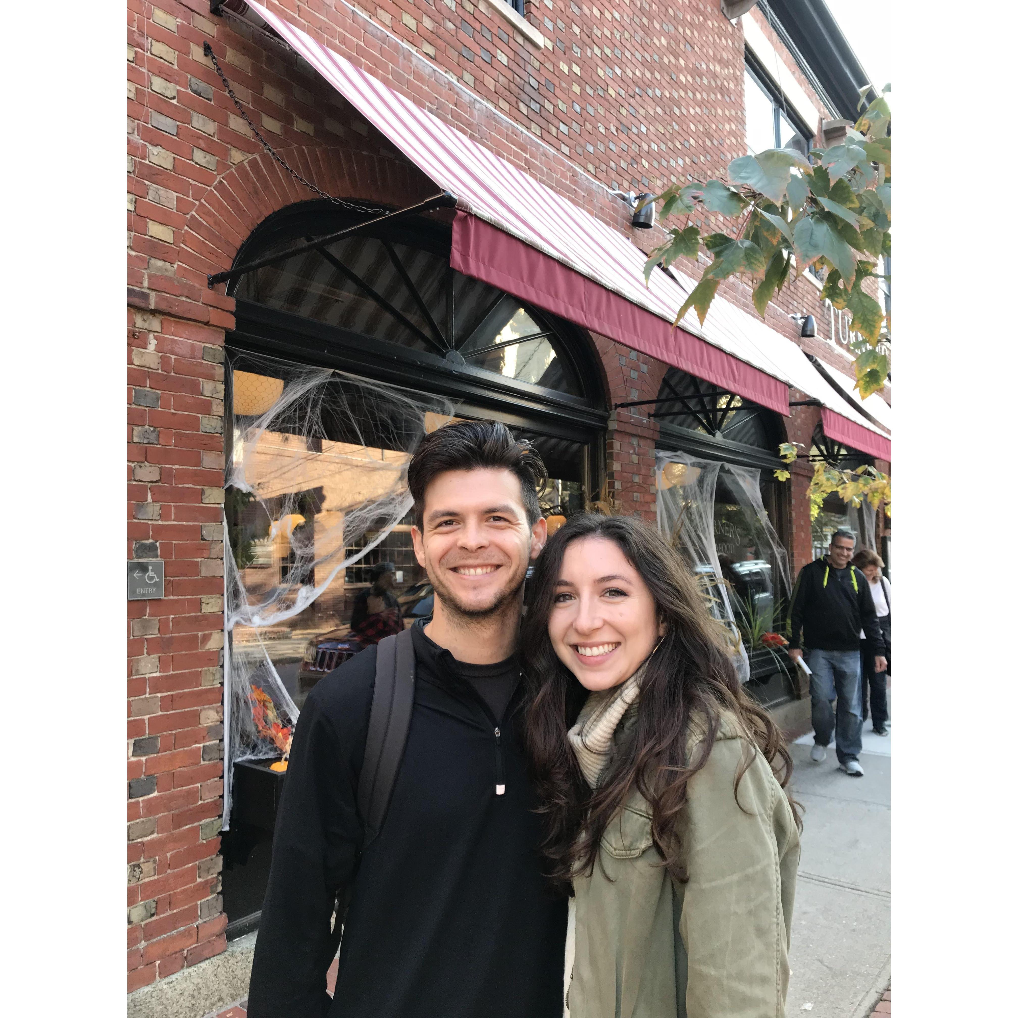 October 2019: Exploring Salem, one of our favorite places in New England.