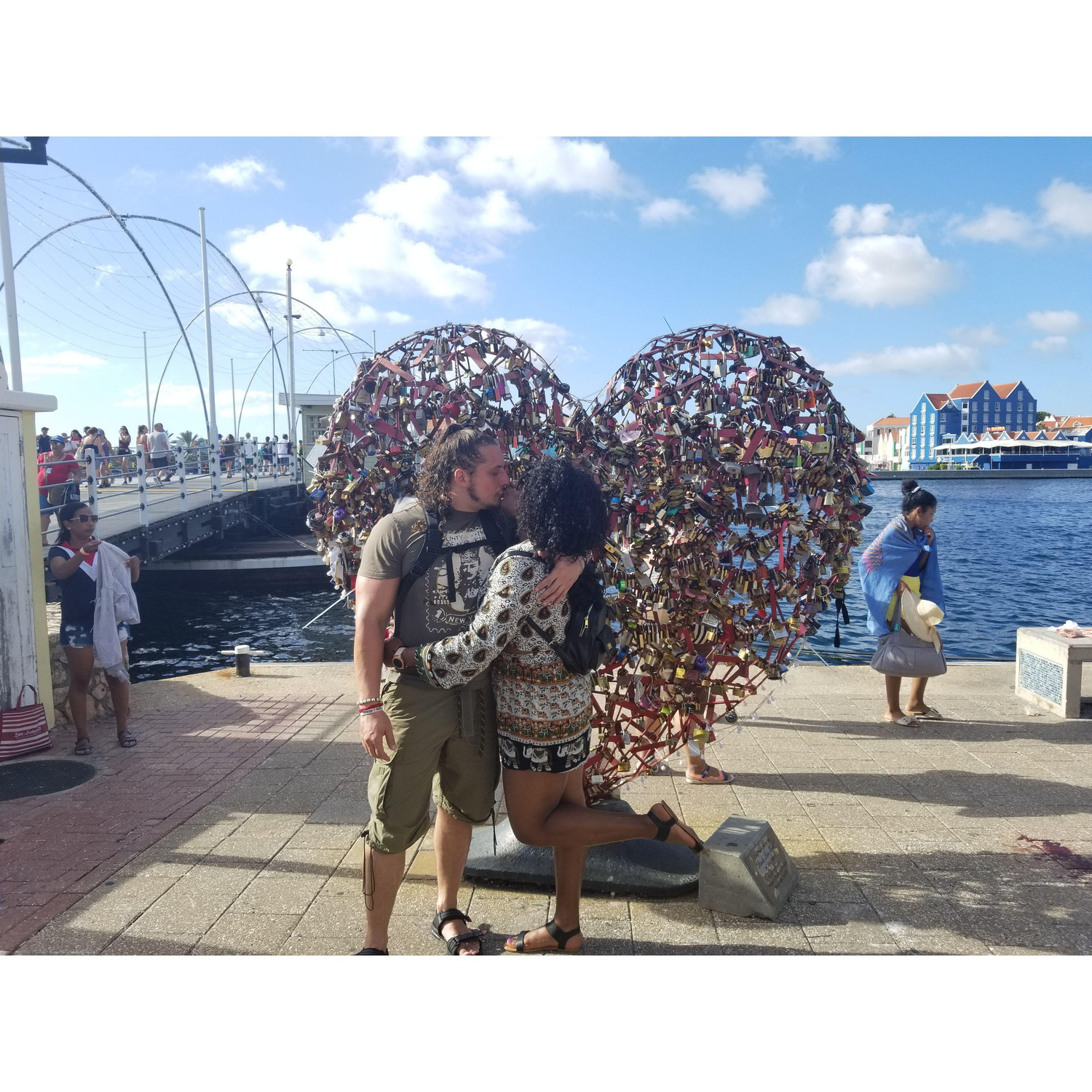 We're great travel companions so we took another trip, but this time to CuraΓ§ao.