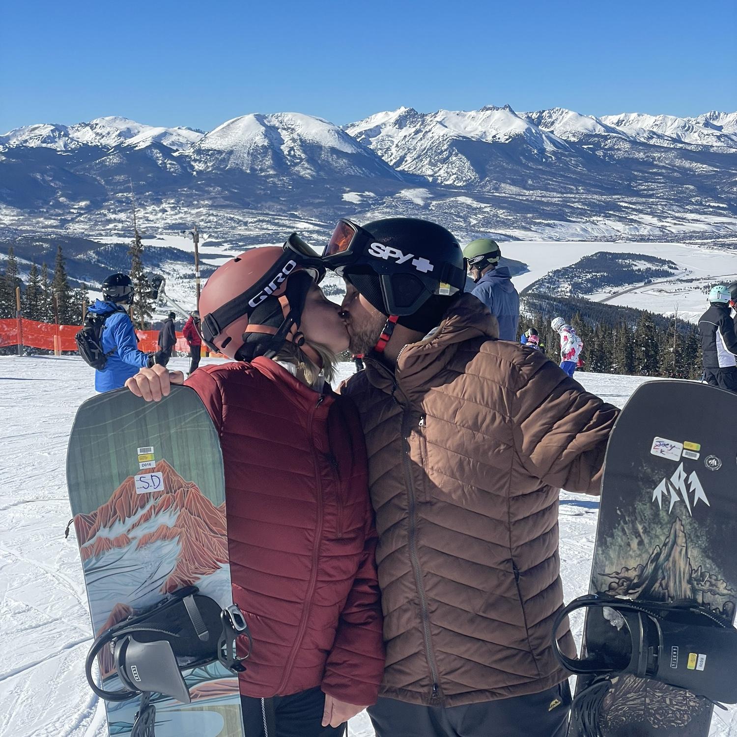 Snowboarding in Keystone, CO, 2024