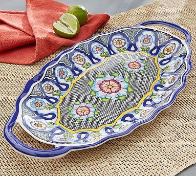 Del Sol Melamine Serving Platter