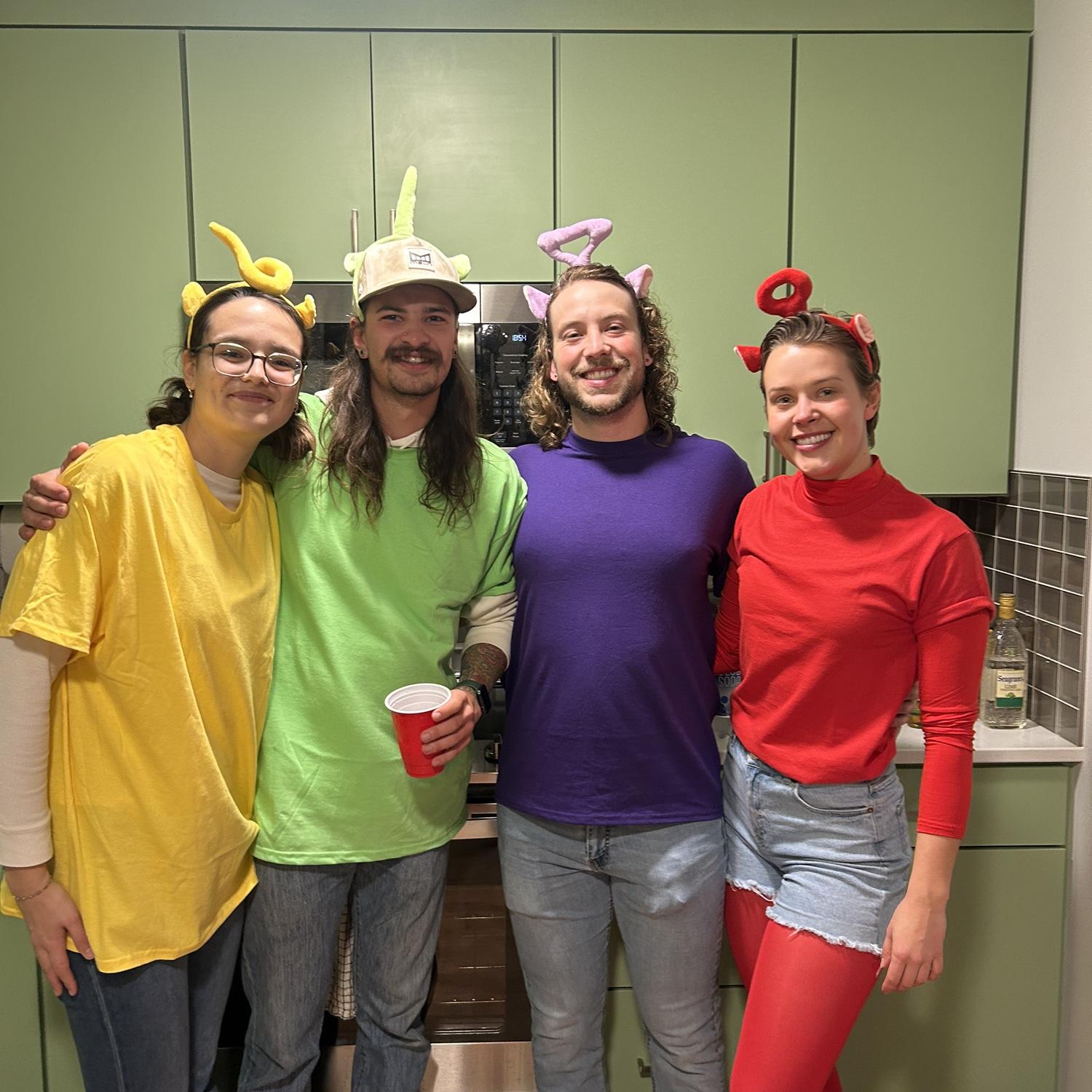 Dipsy and Laa-Laa joined too!