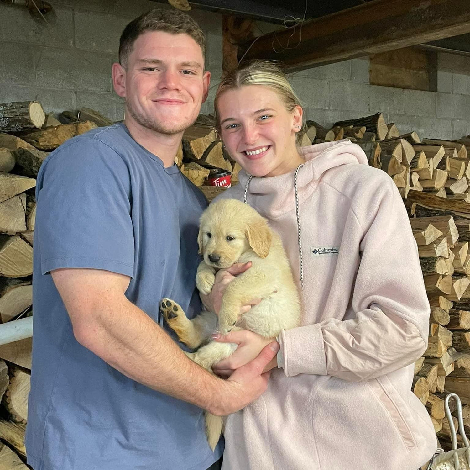 First pic with our first baby