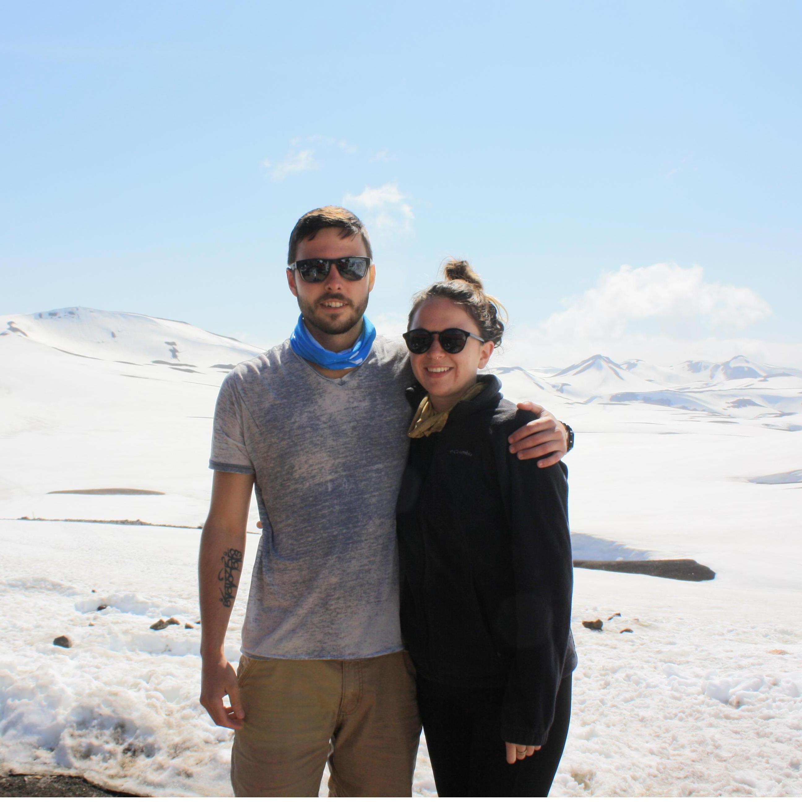 Beginning of our Iceland hike