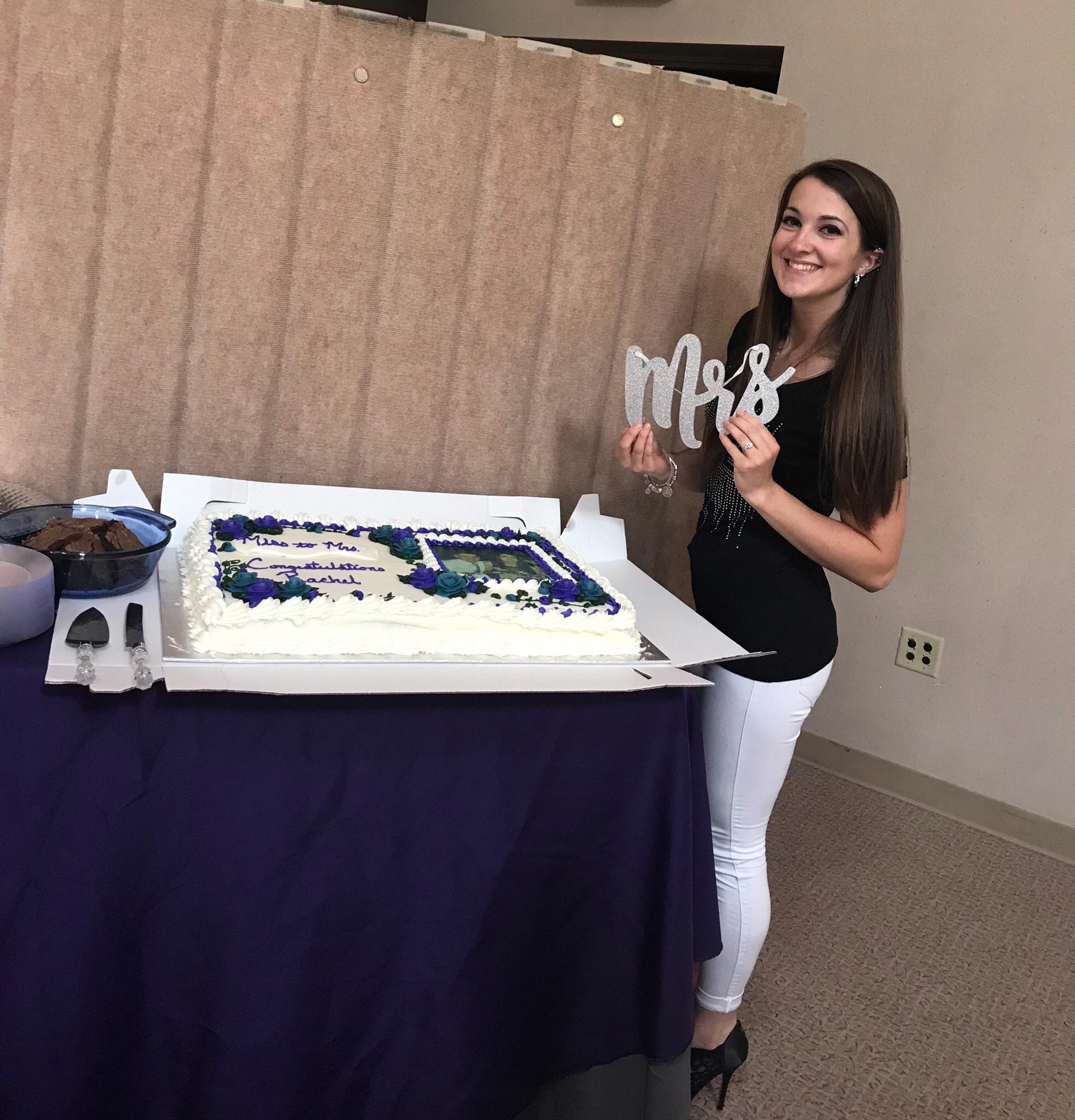 Soon to be Mrs. Foti! 🤗😁