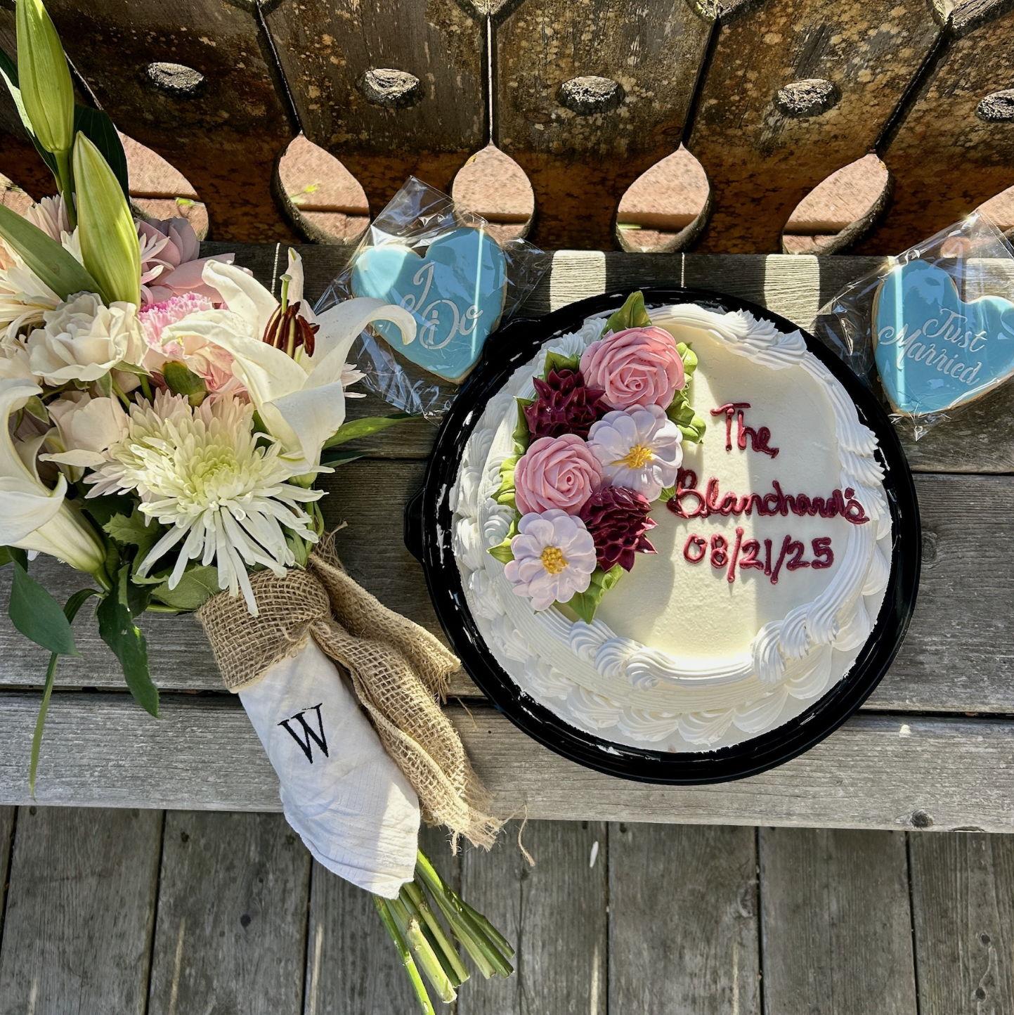 The perfect day always ends with ice cream cake - Spencer, MA 08.2025