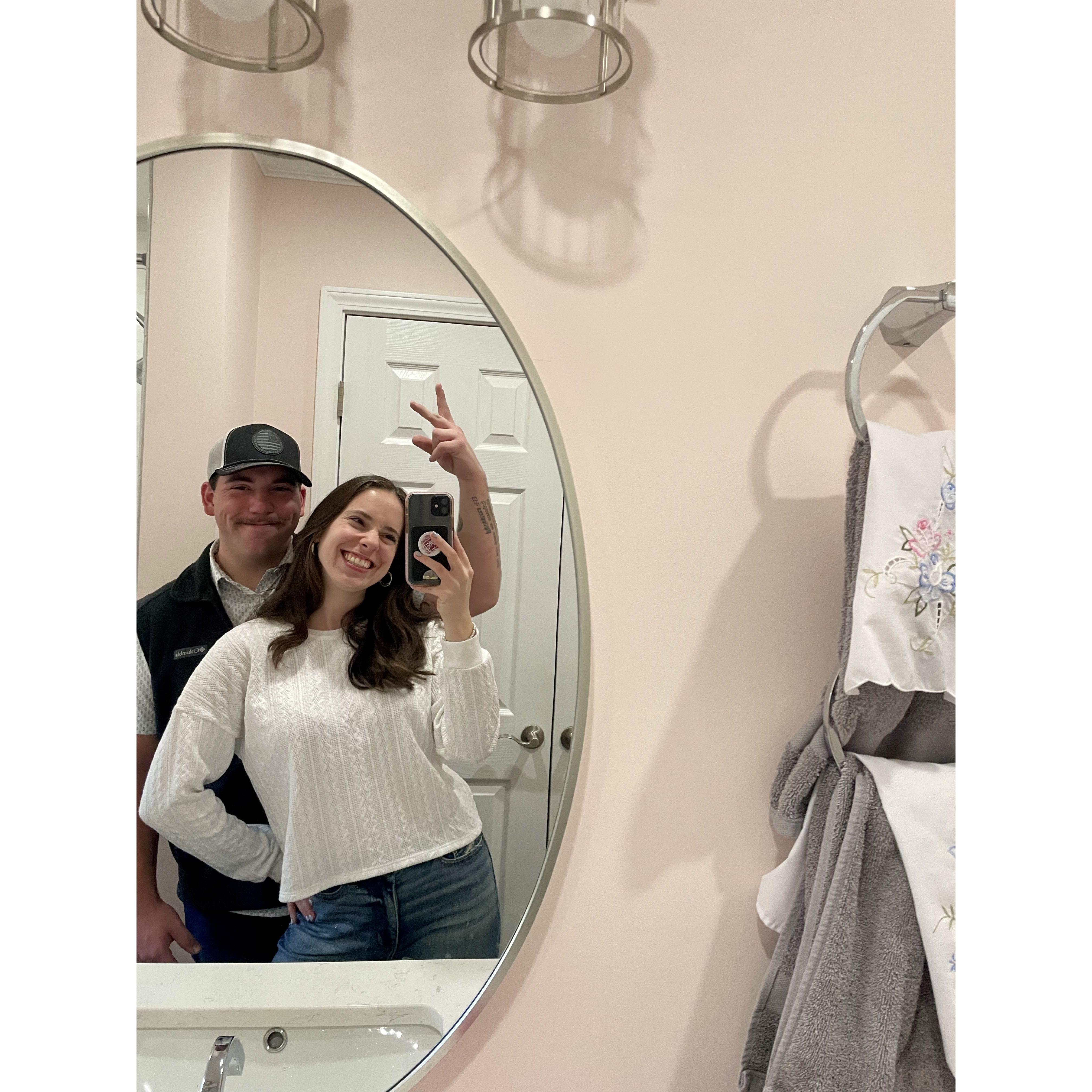 December 15, 2023 - The day we became official and went to Cheesecake Factory for Faith's 21st!