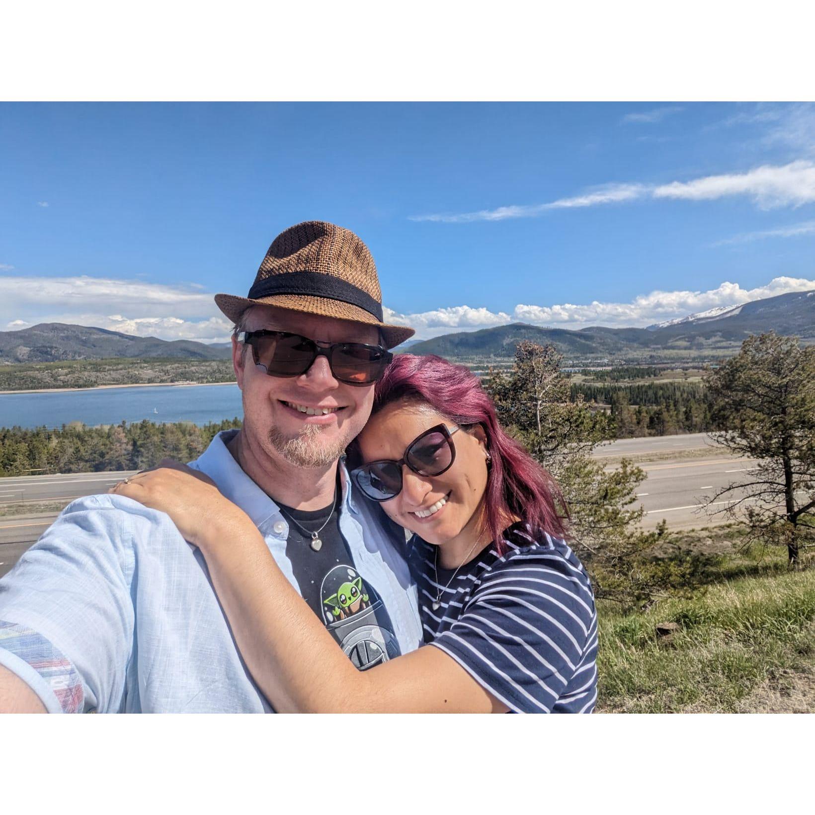 Lookout over Dillon Lake