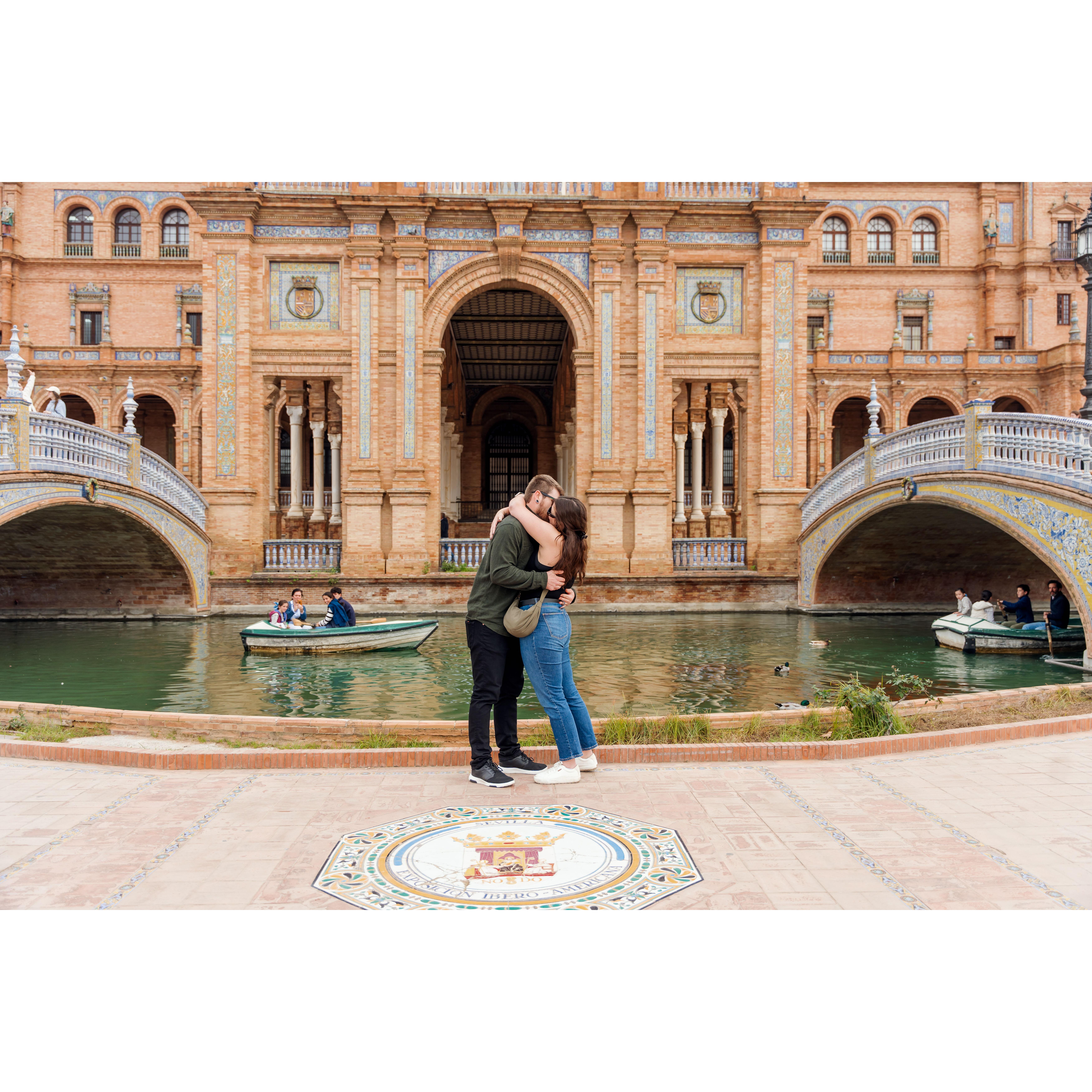 12.2.24 Engagement in Seville, Spain