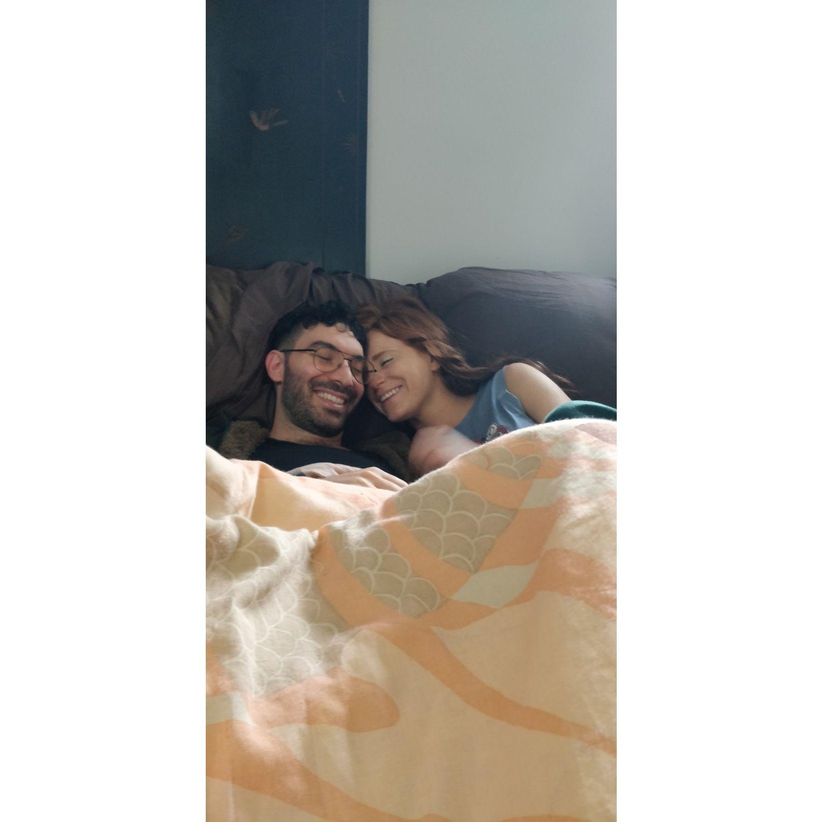 Our first picture together