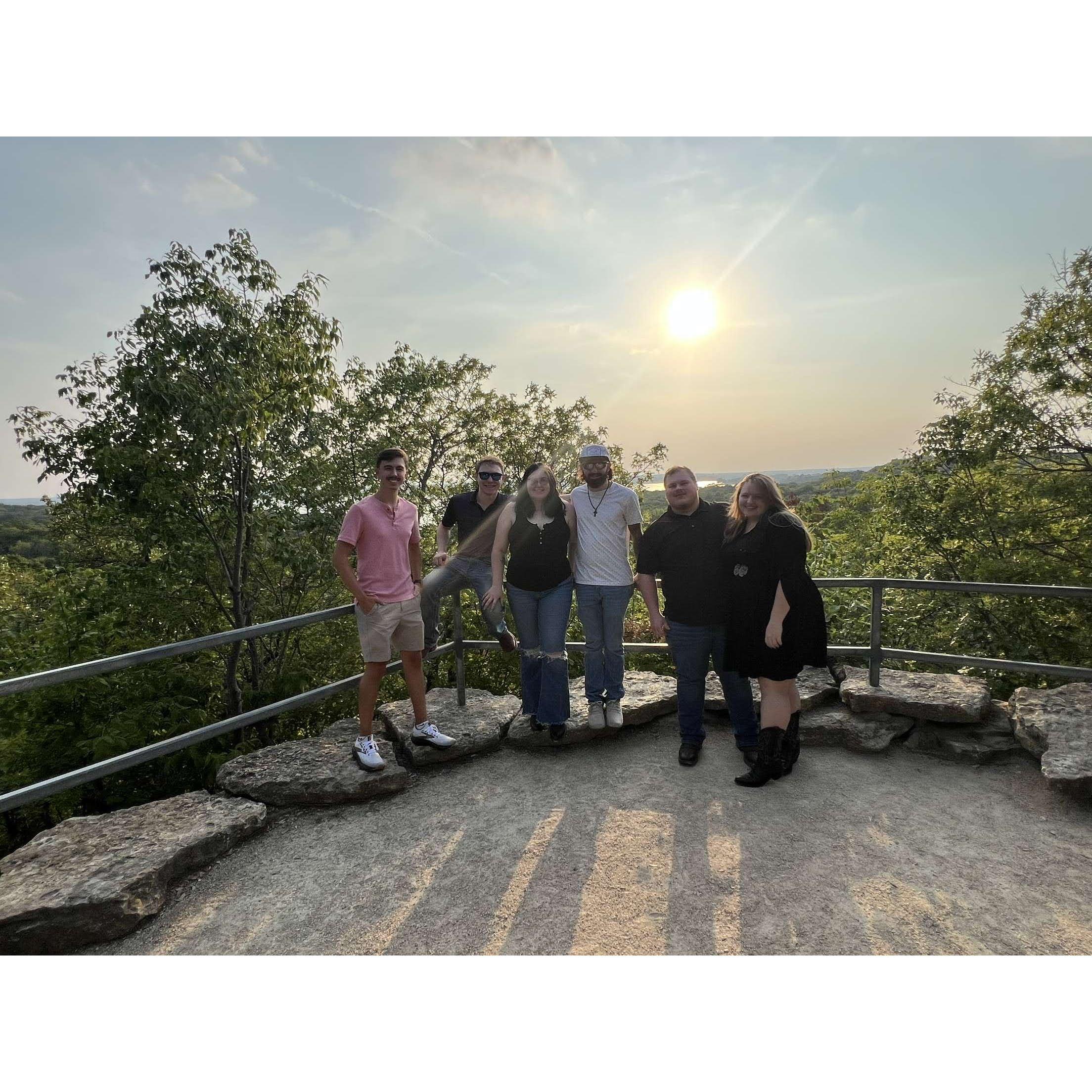A hike with friends before Cole proposed!

August 10 2024