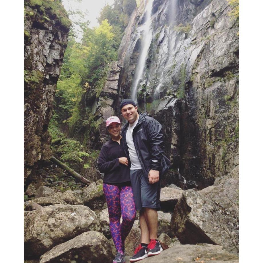Our first high peak in the Adirondacks! Sawteeth Mountain. (October, 2016)