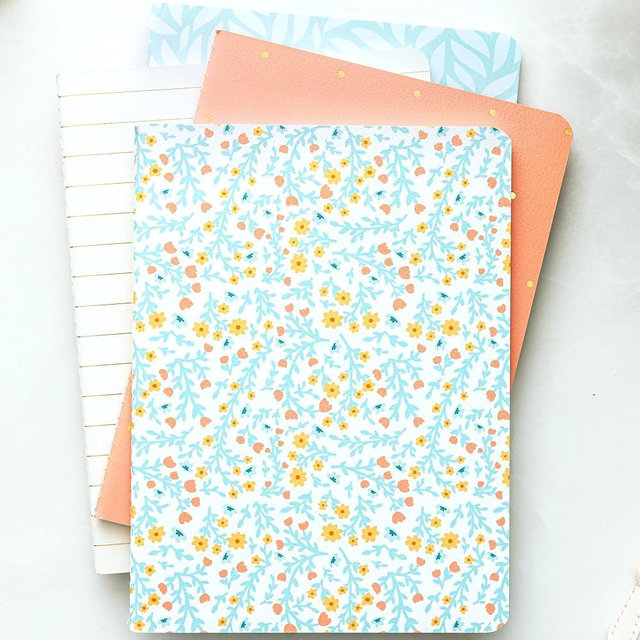 Passionate Penny Pincher Blank Journal - (Pack of 4) | 6'' x 8'' 72 Pages Pre-Made Checkboxes Daily To-Dos Blank Page Journal Scripture Notebook Inspirational Christian Art Gift