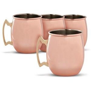 Cambridge Silversmiths - Cambridge® Moscow Mule Mug 20oz Copper - Set of 4