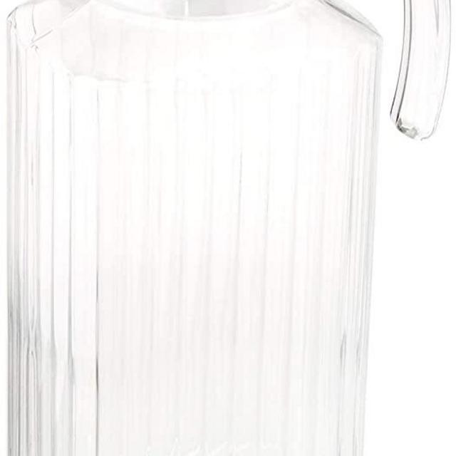 Luminarc Quadro 1.7-Liter (57.5 Ounce) Pitcher, Glass, 1, Clear