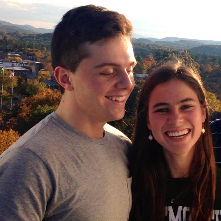 Atop Baker Tower at our first Homecoming in 2014